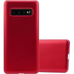 Rote Cadorabo Samsung Galaxy S10 Cases Art: Bumper Cases aus Silikon 