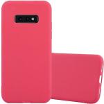 Rote Cadorabo Samsung Galaxy S10e Cases Art: Bumper Cases aus Silikon 