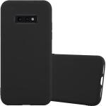 Schwarze Cadorabo Samsung Galaxy S10e Cases Art: Bumper Cases aus Silikon 