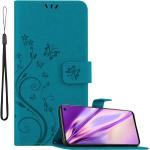 Blaue Cadorabo Samsung Galaxy S10e Cases Art: Flip Cases aus Kunstleder 