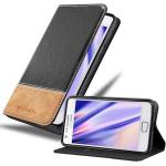 Schwarze Cadorabo Samsung Galaxy S2 Cases Art: Flip Cases aus Kunststoff 
