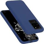 Reduzierte Blaue Elegante Cadorabo Samsung Galaxy S20 Cases Art: Soft Cases mit Bildern aus Silikon kratzfest 