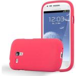 Rote Cadorabo Samsung Galaxy S3 Mini Cases Art: Bumper Cases aus Silikon mini 