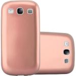 Rosa Cadorabo Samsung Galaxy S3 Cases Art: Bumper Cases aus Silikon 
