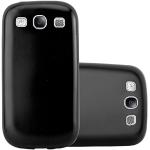Schwarze Elegante Cadorabo Samsung Galaxy S3 Cases Art: Soft Cases mit Bildern aus Gummi kratzfest 