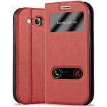 Reduzierte Rote Elegante Cadorabo Samsung Galaxy S3 Cases Art: Flip Cases mit Bildern aus Kunstleder klappbar 