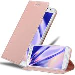 Rosa Elegante Cadorabo Samsung Galaxy S4 Cases Art: Flip Cases mit Bildern aus Kunstleder klappbar 