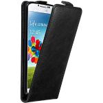 Reduzierte Schwarze Elegante Cadorabo Samsung Galaxy S4 Cases Art: Flip Cases mit Bildern aus Kunstleder klappbar 
