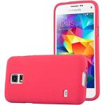 Rote Cadorabo Samsung Galaxy S5 Mini Cases Art: Bumper Cases aus Silikon mini 