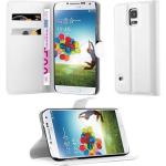 Weiße Cadorabo Samsung Galaxy S5 Cases Art: Flip Cases aus Kunststoff 