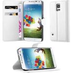 Weiße Cadorabo Samsung Galaxy S5 Cases Art: Flip Cases 