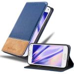 Braune Cadorabo Samsung Galaxy S5 Cases Art: Flip Cases aus Kunststoff 