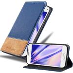 Braune Cadorabo Samsung Galaxy S5 Cases Art: Flip Cases 