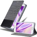 Reduzierte Graue Elegante Cadorabo Samsung Galaxy S5 Cases Art: Flip Cases mit Bildern aus Kunstleder klappbar 