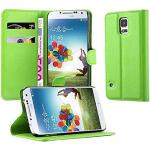 Reduzierte Grüne Elegante Cadorabo Samsung Galaxy S5 Cases Art: Flip Cases mit Bildern aus Kunstleder klappbar 