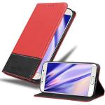 Schwarze Cadorabo Samsung Galaxy S6 Edge Cases Art: Flip Cases aus Kunststoff 