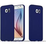 Blaue Elegante Cadorabo Samsung Galaxy S6 Cases Art: Soft Cases mit Bildern aus Gummi kratzfest 