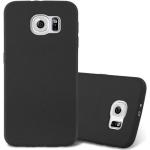 Schwarze Cadorabo Samsung Galaxy S6 Cases Art: Bumper Cases aus Silikon 