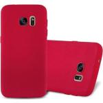 Rote Cadorabo Samsung Galaxy S7 Hüllen aus Kunststoff 
