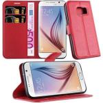 Karminrote Cadorabo Samsung Galaxy S7 Hüllen Art: Flip Cases 