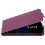 Lila Elegante Cadorabo Samsung Galaxy S8 Cases Art: Flip Cases mit Bildern aus Kunstleder klappbar 