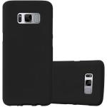 Schwarze Cadorabo Samsung Galaxy S8 Cases Art: Bumper Cases aus Silikon 