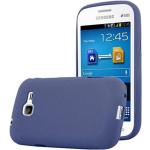 Dunkelblaue Cadorabo Samsung Galaxy Trend Lite Cases aus Kunststoff 