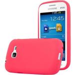 Rote Cadorabo Samsung Galaxy Trend Lite Cases aus Kunststoff 
