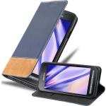 Dunkelblaue Cadorabo Samsung Galaxy Xcover 3 Cases Art: Flip Cases 