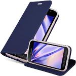 Blaue Elegante Cadorabo Samsung Galaxy Xcover 4 Cases Art: Flip Cases mit Bildern aus Kunstleder klappbar 