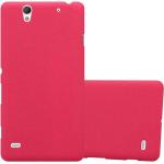 Rote Cadorabo Sony Xperia C4 Cases Art: Bumper Cases aus Silikon 