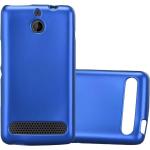 Blaue Cadorabo Sony Xperia E1 Cases Art: Bumper Cases aus Silikon 