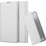Silberne Cadorabo Sony Xperia L1 Cases Art: Flip Cases 