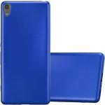 Blaue Cadorabo Sony Xperia XA Cases Art: Bumper Cases aus Silikon 