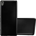 Schwarze Cadorabo Sony Xperia XA Cases Art: Bumper Cases aus Silikon 