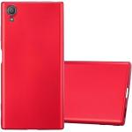 Rote Cadorabo Sony Xperia XA1 Cases Art: Bumper Cases aus Silikon 
