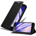Reduzierte Schwarze Elegante Cadorabo Sony Xperia Z Cases Art: Flip Cases mit Bildern aus Kunstleder klappbar 