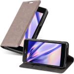 Braune Cadorabo Sony Xperia Z2 Cases Art: Flip Cases aus Kunststoff 