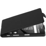 Schwarze Cadorabo Sony Xperia Z5 Cases Art: Flip Cases aus Kunststoff 