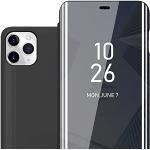 Reduzierte Schwarze Elegante Cadorabo iPhone 11 Pro Max Hüllen Art: Soft Cases mit Bildern aus Gummi mit Spiegel 