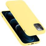 Gelbe Elegante Cadorabo iPhone 13 Pro Hüllen Art: Soft Cases mit Bildern aus Silikon kratzfest 