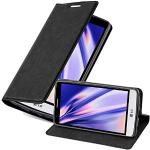 Schwarze Elegante Cadorabo LG G3 S Cases Art: Flip Cases mit Bildern aus Kunstleder klappbar mini 