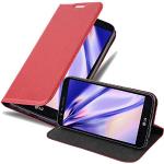 Reduzierte Rote Elegante Cadorabo LG Stylus 3 Cases Art: Flip Cases mit Bildern aus Kunstleder klappbar 