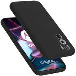 Schwarze Elegante Cadorabo Motorola Edge Plus Hüllen Art: Soft Cases mit Bildern aus Silikon kratzfest 