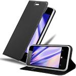 Schwarze Elegante Cadorabo Nokia Lumia 550 Cases Art: Flip Cases mit Bildern aus Kunstleder 