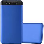 Blaue Elegante Cadorabo Samsung Galaxy A80 Hüllen Art: Soft Cases mit Bildern aus Gummi kratzfest 