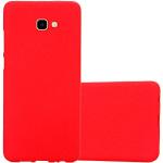 Rote Elegante Cadorabo Samsung Galaxy J4 Cases Art: Soft Cases mit Bildern aus Gummi kratzfest 