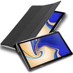 Reduzierte Schwarze Elegante Cadorabo Samsung Galaxy Tab S4 Hüllen Art: Flip Cases aus Kunstleder klappbar 