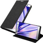 Reduzierte Schwarze Elegante Cadorabo Sony Xperia XA2 Cases Art: Flip Cases mit Bildern aus Kunstleder klappbar 
