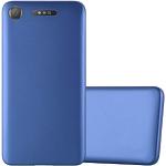 Blaue Elegante Cadorabo Sony Xperia XZ1 Cases Art: Soft Cases mit Bildern aus Gummi kratzfest 